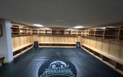 The Rougarou Locker Room is Complete!🏒